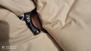 Chaleco Zara Beige y Negro