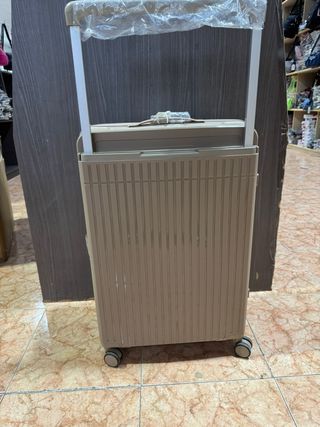 Juego 3 Maletas Polipropileno Beige