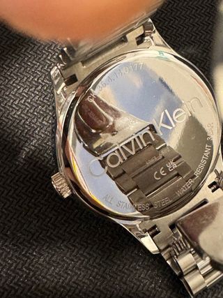 Reloj Calvin Klein Azul y Plateado