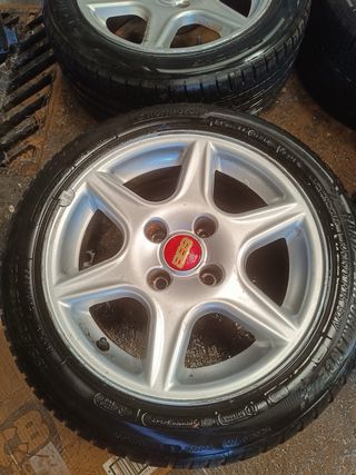 Llantas BBS 15” 4x108 Et18 con neumáticos