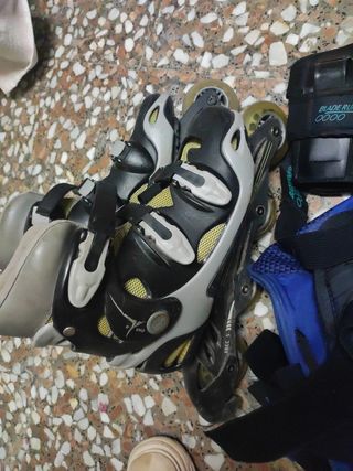 Patines en línea y protecciones 41