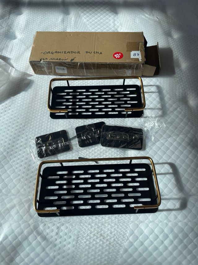 Prateleiras de duche WAZUBC Gold (2 peças). Ref. 83