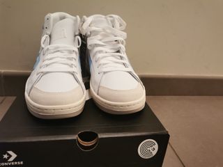 CONVERSE TALLA 42.5 BLANCO CELESTE 