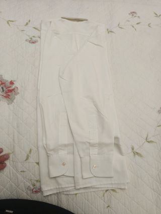 Camisa Manfe Manga Larga Blanca