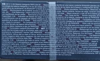 Lote Martillo Perforador Recargable Parkside