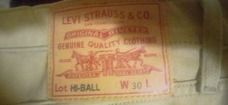 Pantalones Levi's Premium Beige