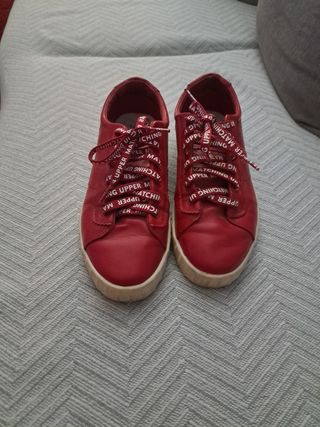 Zapatos Stradivarius Rojos