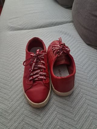 Zapatos Stradivarius Rojos