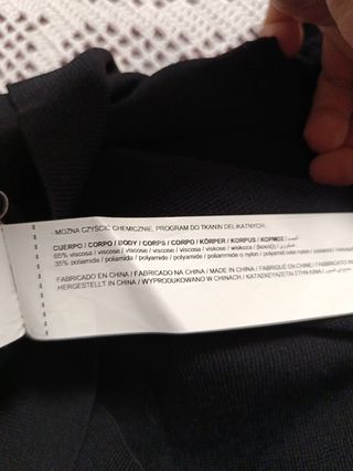 Camiseta Sfera Negra Talla L