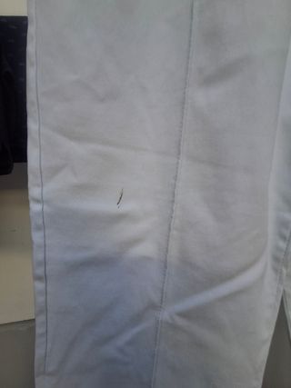 Pantalón T 46-48 Blanco Nuevo con Etiquetas.  