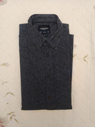 Camisa Springfield Manga Larga Talla M