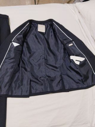 Traje niño Zara Azul Talla 10 