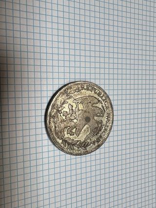 Moneda 8 Reales Mexicanos 1843