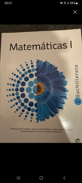 Matemáticas I 1º Bachillerato
