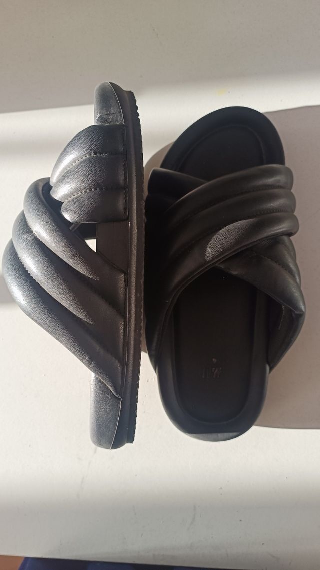 Sandalias H&M Negras Talla 41