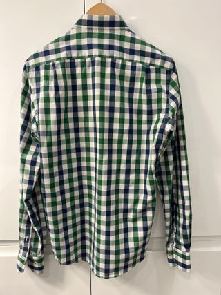 Camisa Purificación García cuadros hombre