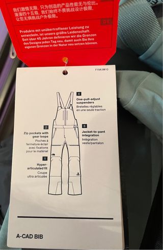 Peto esquí The North Face Summit A-Cad Bib