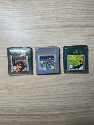 Pack 3 Juegos Nintendo Game Boy
