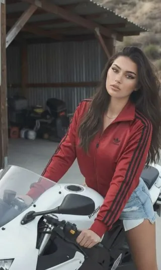 M Chaqueta Adidas Firebird Trefoil Roja