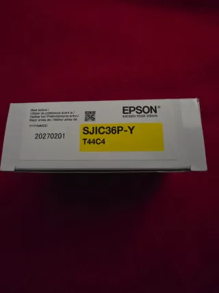 Tóner Epson SJIC36P-Y Amarillo 80ml