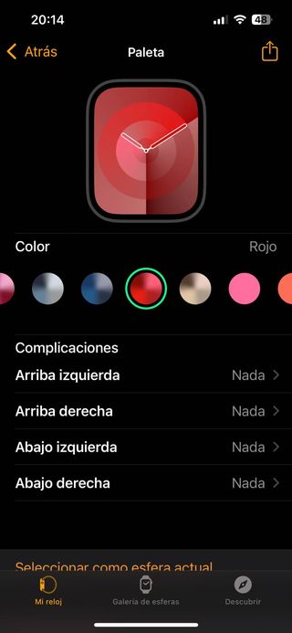 Apple Watch Series 7 (GPS) , segundo mano 