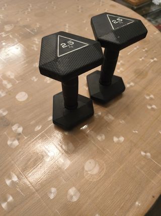 Mancuernas Decathlon 2.5 kg (par)