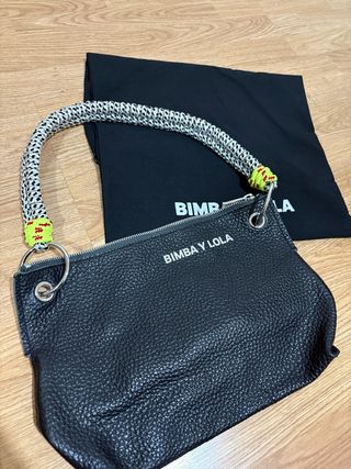 Bolso Bimba y Lola Negro Piel