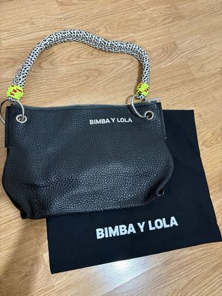 Bolso Bimba y Lola Negro Piel