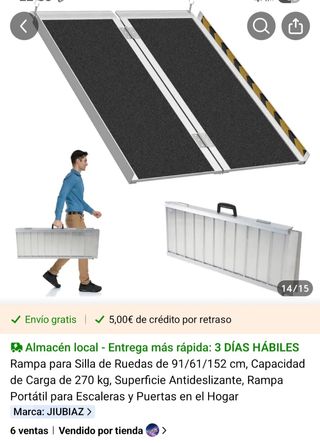 Rampas Plegables LOSPITCH Aluminio