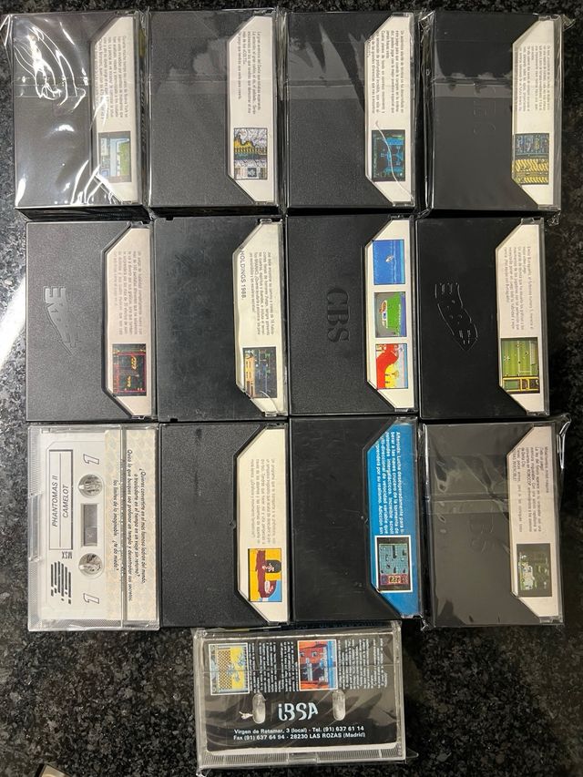 Lote 13 Cintas Juegos MSX
