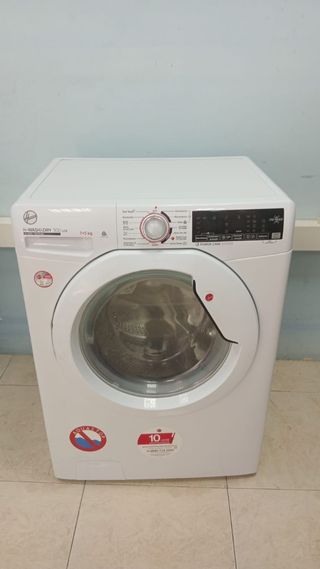 Lavadora secadora Hoover con garantía 