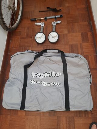 Bicicleta plegable Topbike 6-10 años