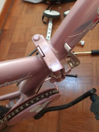 Bicicleta plegable Topbike 6-10 años
