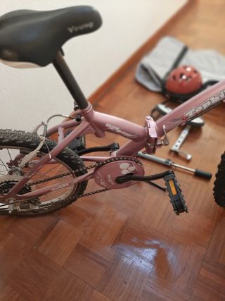 Bicicleta plegable Topbike 6-10 años