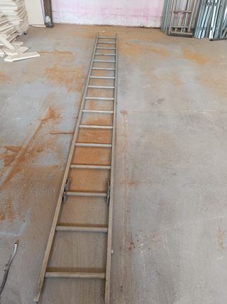 Escalera de aluminio
