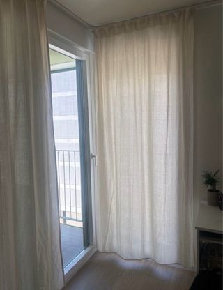 Cortinas Lino Beige Lenda - 2 uds Ikea