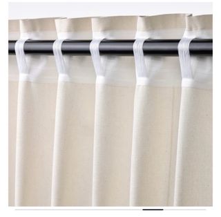 Cortinas Lino Beige Lenda - 2 uds Ikea