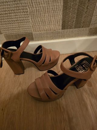 Tacones Rosa Plataforma