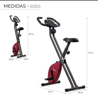 Bici Estática Plegable Siluet y regalo cubresillin