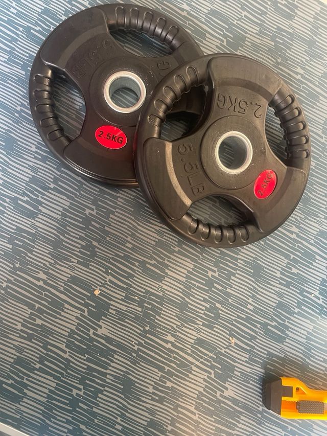 Discos Mancuernas 2.5kg (Par)