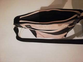 Borsa tracolla calvin Klein bianco nero originale