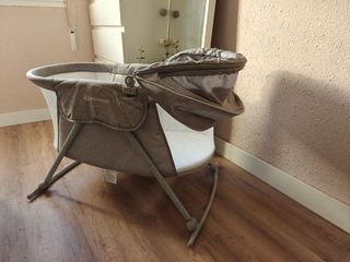 Cuna colecho plegable + colchón viscoelástico