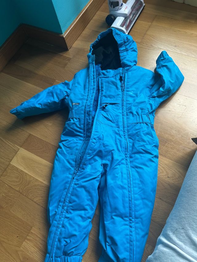 Traje de nieve para niño azul