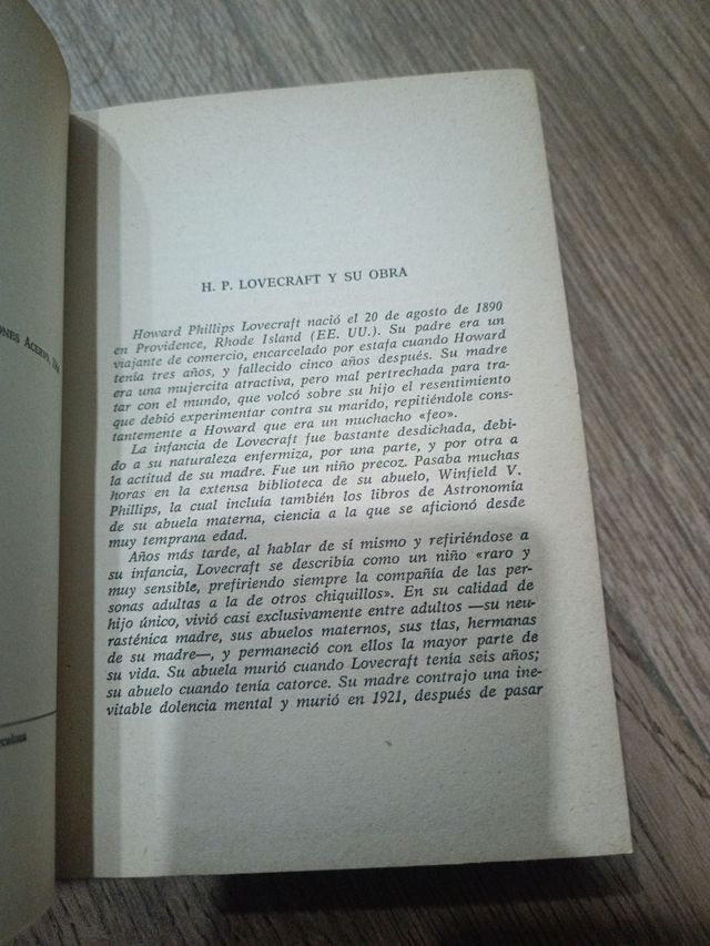 Obras selectas de H. P. Lovecraft (dos tomos)