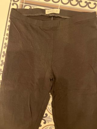 Mallas grises oscuras talla 11-12