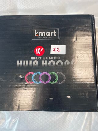 Hula Hoop Fitness con Peso Ajustable. Ref. 22