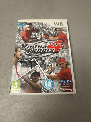 Juego Wii Virtua Tennis 4