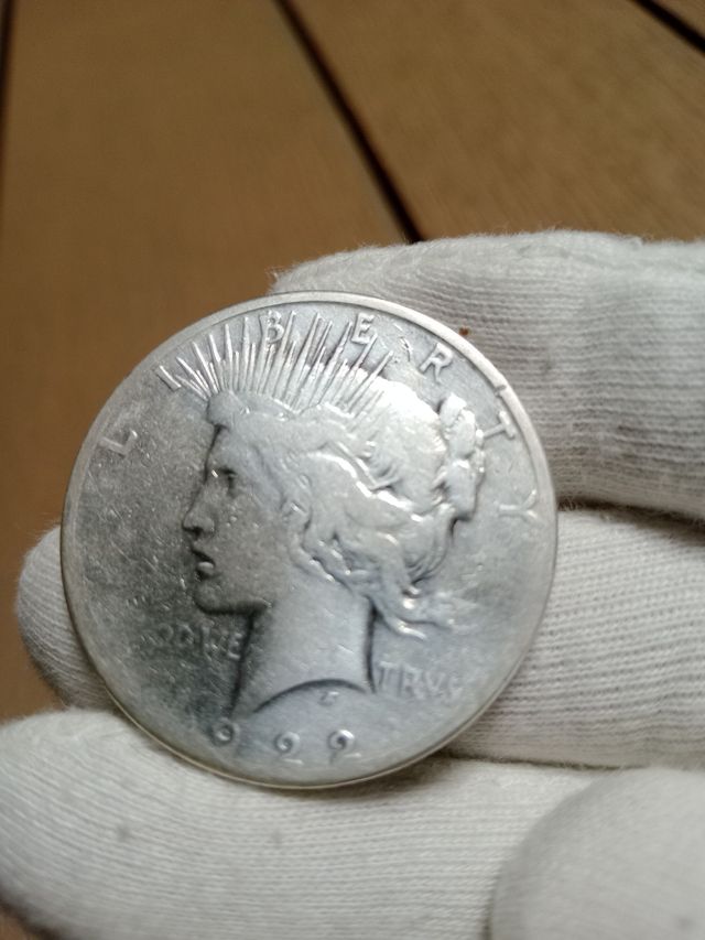 Moneda plata 1 Dólar 🇺🇸USA Peace 1922