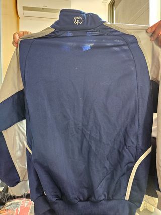 Chándal Real Madrid Retro Adidas Azul/Gris