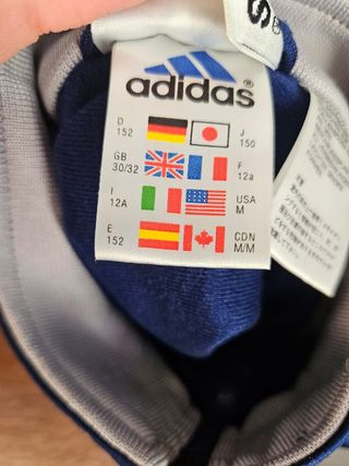Chándal Real Madrid Retro Adidas Azul/Gris